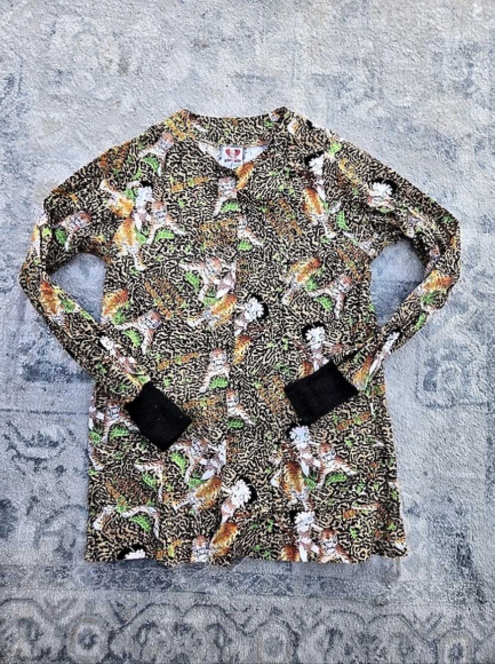Vintage Betty Boop Uniform Top